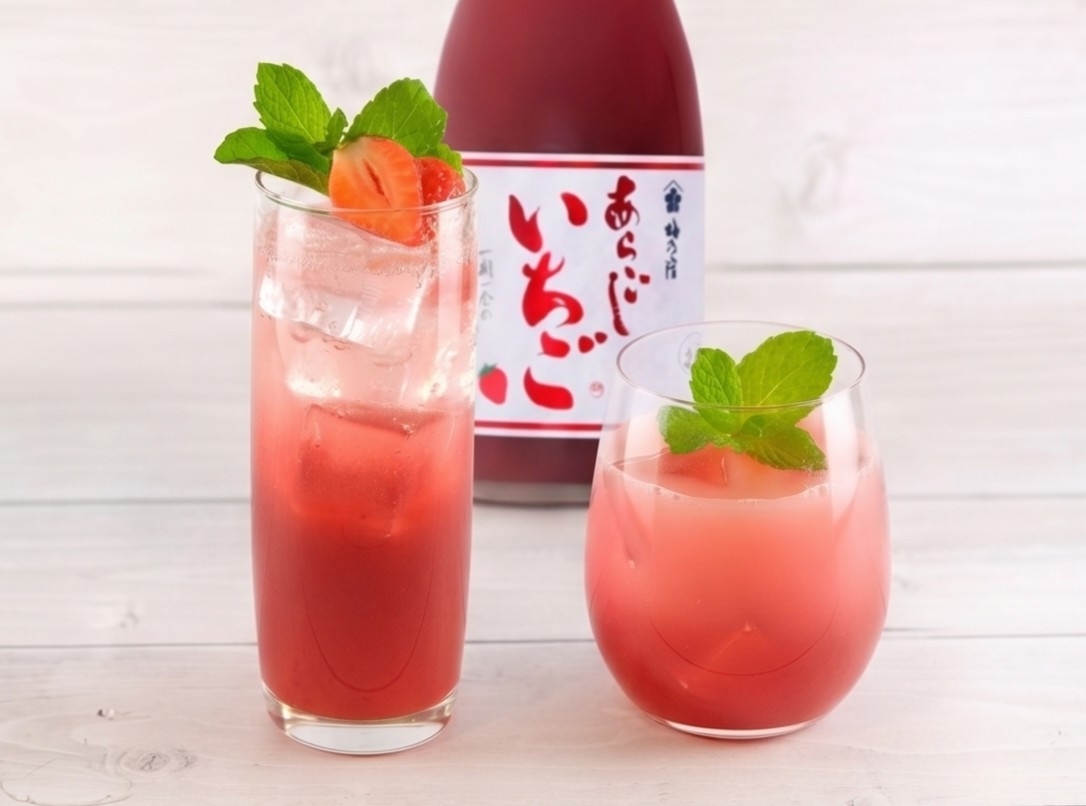 あらごしいちごのアレンジ飲み方3選